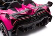 Lamborghini Veneno sähköauto lapsille, vaaleanpunainen hinta ja tiedot | Lasten sähköautot | hobbyhall.fi