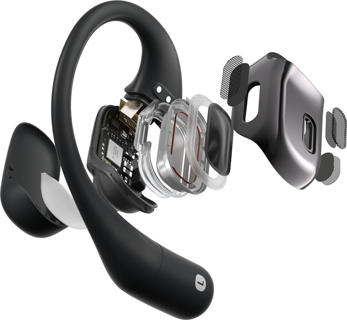 Shokz Open Fit T910-ST-BK hinta ja tiedot | Kuulokkeet | hobbyhall.fi