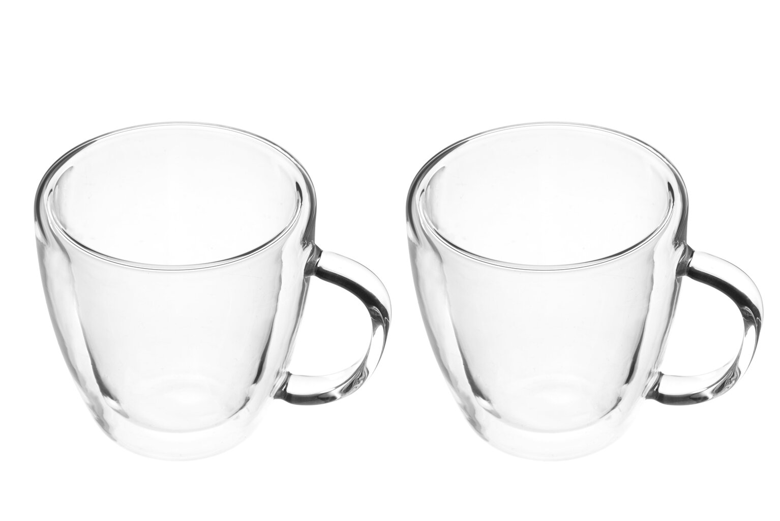 Maku Kahvimuki lasia kaksikerroksinen 25 cl 2 kpl hinta ja tiedot | Lasit, mukit ja kannut | hobbyhall.fi