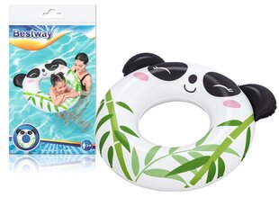 Puhallettava uimapyörä "Panda" 76 cm hinta ja tiedot | Puhallettavat vesilelut ja uima-asusteet | hobbyhall.fi