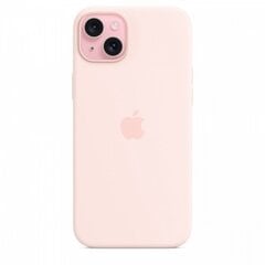 Apple iPhone 15 Plus Silicone Case with MagSafe - Light Pink MT143ZM/A hinta ja tiedot | Puhelimen kuoret ja kotelot | hobbyhall.fi