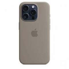 Apple iPhone 15 Pro Silicone Case with MagSafe - Clay MT1E3ZM/A hinta ja tiedot | Puhelimen kuoret ja kotelot | hobbyhall.fi