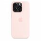 Apple iPhone 15 Pro Silicone Case with MagSafe - Light Pink MT1F3ZM/A hinta ja tiedot | Puhelimen kuoret ja kotelot | hobbyhall.fi