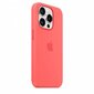Apple iPhone 15 Pro Silicone Case with MagSafe - Guava MT1G3ZM/A hinta ja tiedot | Puhelimen kuoret ja kotelot | hobbyhall.fi