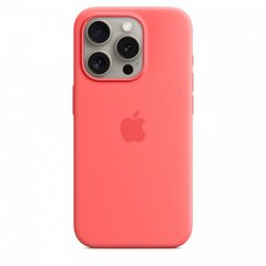 Apple iPhone 15 Pro Silicone Case with MagSafe - Orange Sorbet MT1H3ZM/A hinta ja tiedot | Puhelimen kuoret ja kotelot | hobbyhall.fi