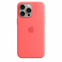 Apple iPhone 15 Pro Max Silicone Case with MagSafe - Guava MT1V3ZM/A hinta ja tiedot | Puhelimen kuoret ja kotelot | hobbyhall.fi