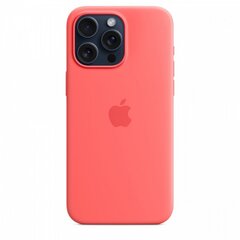 Apple iPhone 15 Pro Max Silicone Case with MagSafe - Guava MT1V3ZM/A hinta ja tiedot | Puhelimen kuoret ja kotelot | hobbyhall.fi