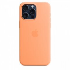 Apple iPhone 15 Pro Max Silicone Case with MagSafe - Orange Sorbet MT1W3ZM/A hinta ja tiedot | Puhelimen kuoret ja kotelot | hobbyhall.fi