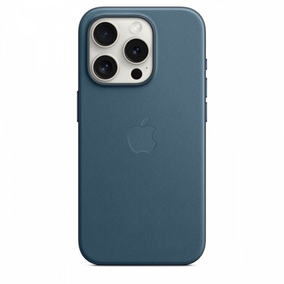 Apple iPhone 15 Pro FineWoven Case with MagSafe - Pacific Blue MT4Q3ZM/A hinta ja tiedot | Puhelimen kuoret ja kotelot | hobbyhall.fi