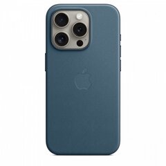 Apple iPhone 15 Pro FineWoven Case with MagSafe - Pacific Blue MT4Q3ZM/A hinta ja tiedot | Puhelimen kuoret ja kotelot | hobbyhall.fi