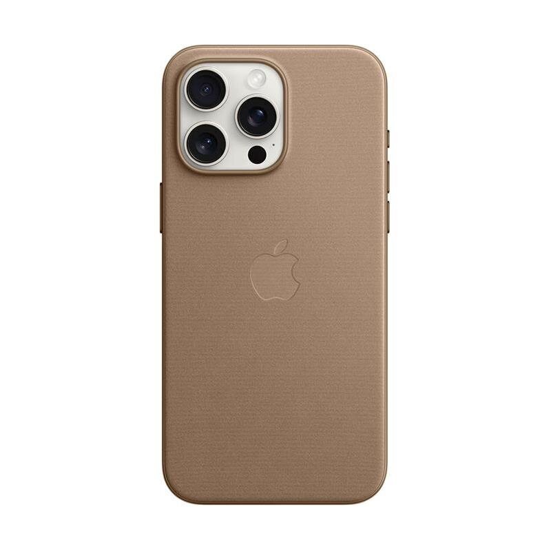 Apple iPhone 15 Pro Max FineWoven Case with MagSafe - Taupe MT4W3ZM/A hinta ja tiedot | Puhelimen kuoret ja kotelot | hobbyhall.fi