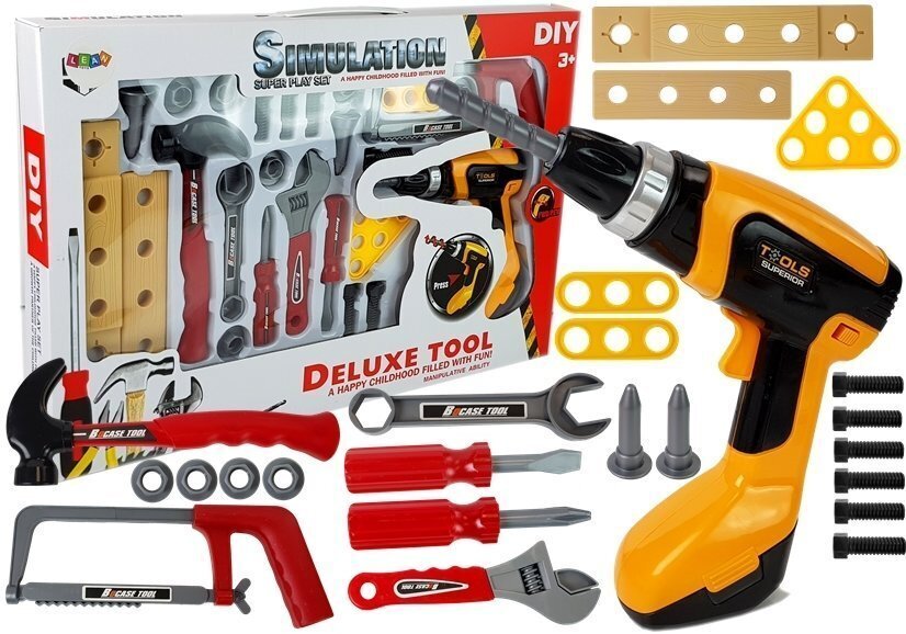 DIY Master Tool Set 29 el. hinta ja tiedot | Poikien lelut | hobbyhall.fi