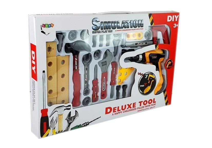 DIY Master Tool Set 29 el. hinta ja tiedot | Poikien lelut | hobbyhall.fi