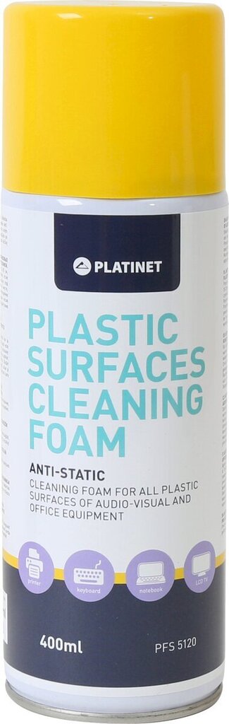 Platinet PFS5120 puhdistusvaahto 400ml hinta ja tiedot | Puhdistusaineet | hobbyhall.fi