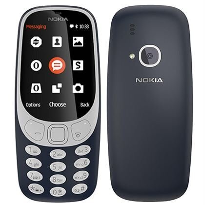 Nokia 3310 -peruspuhelin Dual-SIM, sininen hinta ja tiedot | Matkapuhelimet | hobbyhall.fi