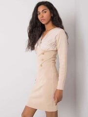 Naisten mekko Arcelia 291999427, beige hinta ja tiedot | Mekot | hobbyhall.fi