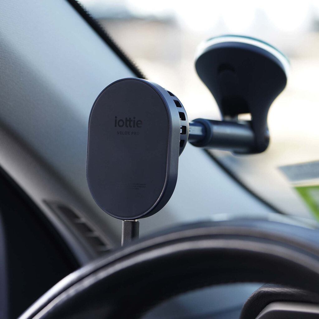 iOttie Velox Pro MagSafe CryoFlow Cooling Dash & Windshield Car Mount hinta ja tiedot | Puhelintelineet | hobbyhall.fi