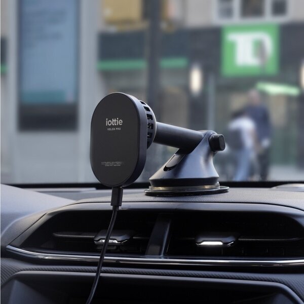 iOttie Velox Pro MagSafe CryoFlow Cooling Dash & Windshield Car Mount hinta ja tiedot | Puhelintelineet | hobbyhall.fi