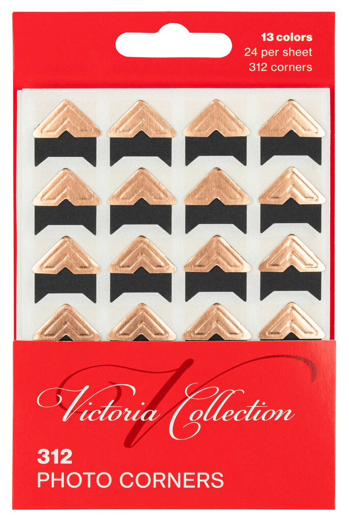 Victoria Collection valokuvakulmat 312kpl, värilliset hinta ja tiedot | Valokuva-albumit -ja kehykset | hobbyhall.fi