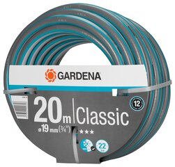 Puutarhaletku Gardena Classic 19 mm, 20 m hinta ja tiedot | Puutarhaletkut, kastelukannut ja muut kastelutarvikkeet | hobbyhall.fi