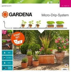 Aloitussarja ruukkukasveille Gardena CG Micro-Drip, M (7 kpl) hinta ja tiedot | Puutarhaletkut, kastelukannut ja muut kastelutarvikkeet | hobbyhall.fi
