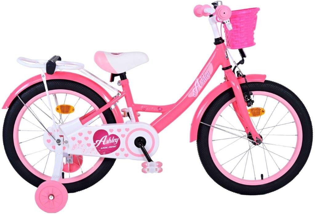 Lasten polkupyörä Volare Ashley 18", pinkki hinta ja tiedot | Polkupyörät | hobbyhall.fi