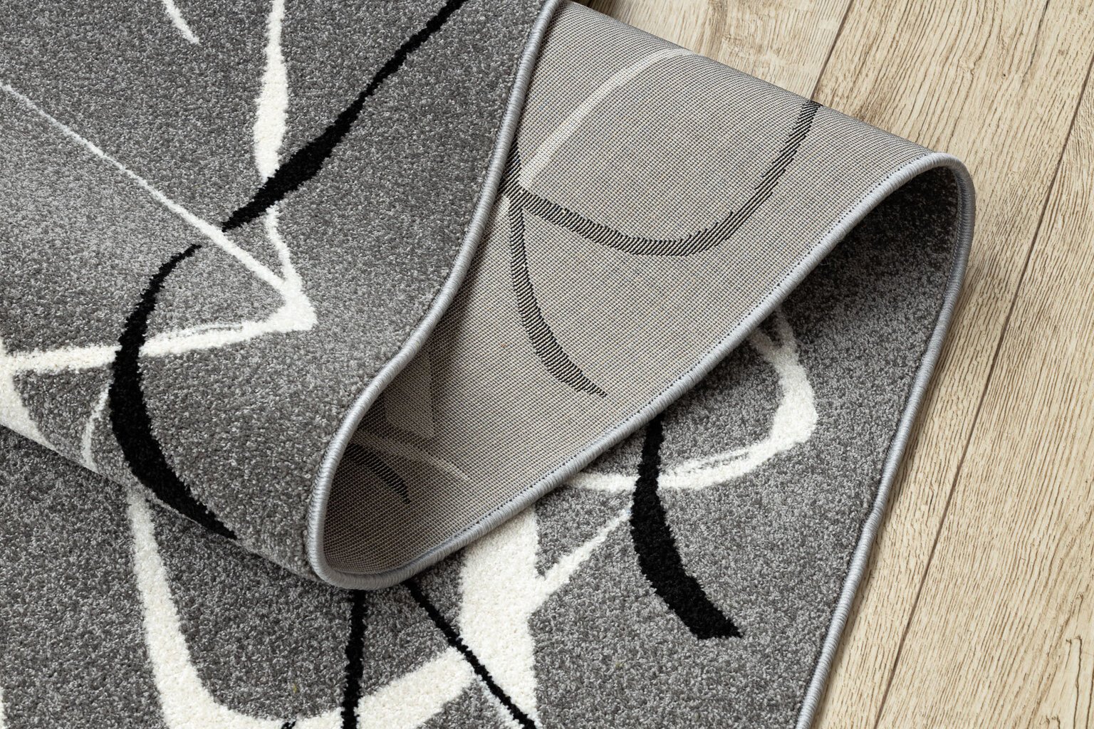 Matto Rugsx Silver Choco, 100x600 cm hinta ja tiedot | Isot matot | hobbyhall.fi