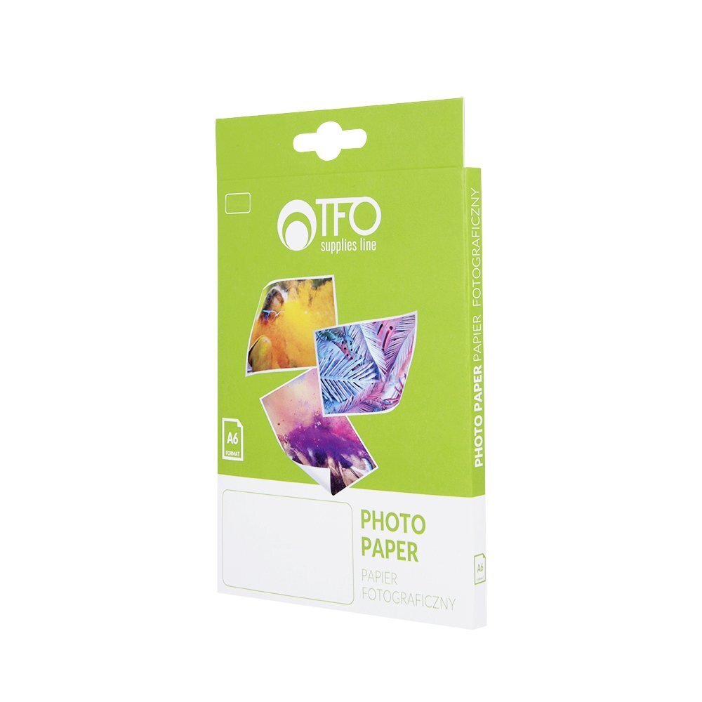 TFO Photo Paper A6 / 260g/m2 / 20sht. (high glossy) hinta ja tiedot | Kameratarvikkeet | hobbyhall.fi