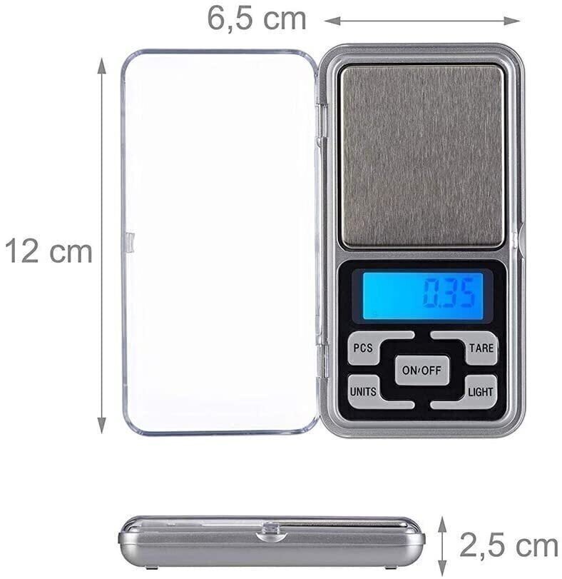 Elektroninen taskuvaaka Pocket Scale MH-200 hinta ja tiedot | Keittiövaa'at | hobbyhall.fi