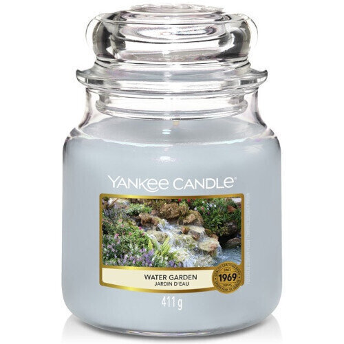 Yankee Candle Water Garden tuoksukynttilä 411 g hinta ja tiedot | Kynttilät ja kynttilänjalat | hobbyhall.fi