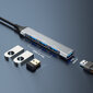 Dudao HUB 4in1 USB-A - 4x USB-A, 3 x USB2.0 / USB3.0, 6,3 cm, A16B hinta ja tiedot | Adapterit | hobbyhall.fi