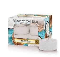 Yankee Candle Coconut Splash tuoksukynttilä 12 x 9.8 g hinta ja tiedot | Kynttilät ja kynttilänjalat | hobbyhall.fi