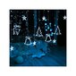 Joulukuusenvalot Verho LED-kranssi Tähdet 8 ohjelmaa Lämmin valo hinta ja tiedot | Jouluvalot | hobbyhall.fi