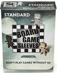 Korttilaukut Lautapelit Boardgame Sleeves Standard, 63x88mm, 50 kpl hinta ja tiedot | Lautapelit ja älypelit | hobbyhall.fi