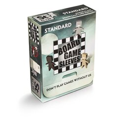 Korttilaukut Lautapelit Boardgame Sleeves Standard, 63x88mm, 50 kpl hinta ja tiedot | Lautapelit ja älypelit | hobbyhall.fi