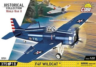 Klockin historiallinen kokoelma F4F Wildcat- Northrop Grumman hinta ja tiedot | Cobi Klocki Lelut yli 3-vuotiaille lapsille | hobbyhall.fi