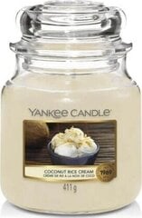 Yankee Candle Tuoksukynttilä Coconut Rice Cream 411g hinta ja tiedot | Kynttilät ja kynttilänjalat | hobbyhall.fi