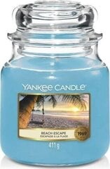 Yankee Candle Tuoksukynttilä Beach Escape 411g hinta ja tiedot | Kynttilät ja kynttilänjalat | hobbyhall.fi