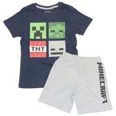 Minecraft lasten lyhyt pyjama 152cm hinta ja tiedot | Poikien kylpytakit ja pyjamat | hobbyhall.fi