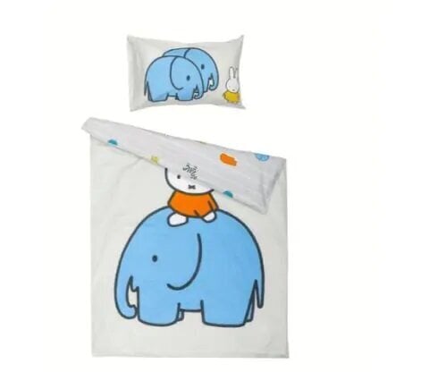 Miffy vauvan vuodevaatteet setti, 100x135, 2 osaa hinta ja tiedot | Vuodevaatteet lapsille | hobbyhall.fi