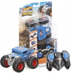 Hot Wheels Monster Truck Bone Shaker RC-auto hinta ja tiedot | Poikien lelut | hobbyhall.fi