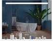 LED-peili Berlin 120x70 cm WiFi/Bluetooth hinta ja tiedot | Kylpyhuonepeilit | hobbyhall.fi