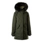 Huppa tüdrukute parka Vivian 200g 12490020*10057, oliiv hinta ja tiedot | Tyttöjen takit | hobbyhall.fi