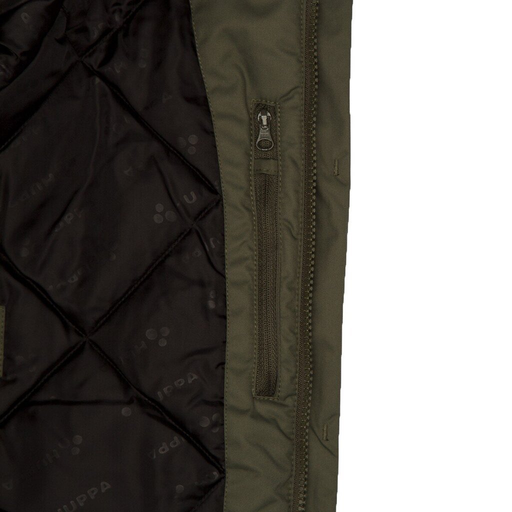 Huppa tüdrukute parka Vivian 200g 12490020*10057, oliiv hinta ja tiedot | Tyttöjen takit | hobbyhall.fi