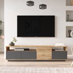 TV-teline 180cm x 44,6cm x44,5cm musta hinta ja tiedot | TV-tasot | hobbyhall.fi