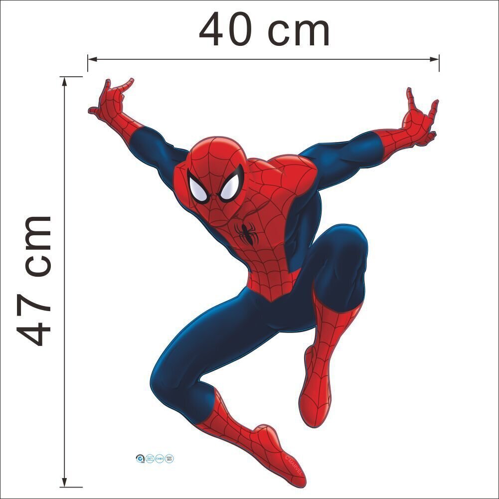 Lasten seinätarra sisustus - Spiderman hinta ja tiedot | Sisustustarrat | hobbyhall.fi