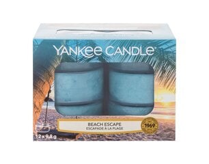 Yankee Candle Tuoksukynttilä Beach Escape 9,8 g, 12 kpl. hinta ja tiedot | Kynttilät ja kynttilänjalat | hobbyhall.fi