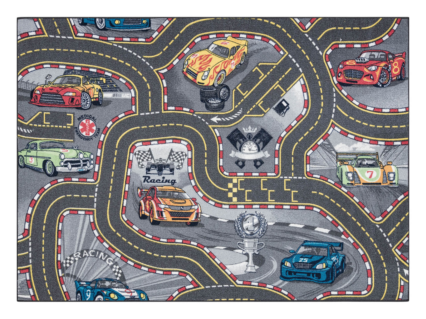 Rugsx matto Rebel Roads 97 140x200 cm hinta ja tiedot | Isot matot | hobbyhall.fi