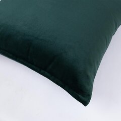 Tyyny VELVET 2, 45x45cm, vihreä hinta ja tiedot | Koristetyynyt ja tyynynpäälliset | hobbyhall.fi
