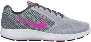 Nike Jalkineet WMNS Revolution 3 Grey Pink hinta ja tiedot | Nike Naisten jalkineet | hobbyhall.fi